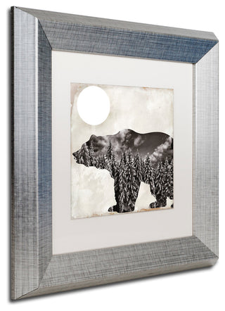 Color Bakery 'Going Wild VI' Matted Framed Art, Silver Frame, White Mat, 11x11