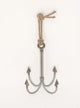 Adventurous Metal Rope Anchor, Silver