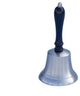 Hand Bell, Brushed Nickel, 9"