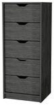 Dillon 5 Narrow Drawer Dresser, Tall Chest of Drawers