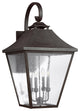Murray Feiss Galena Four Light Wall Lantern OL14405SBL