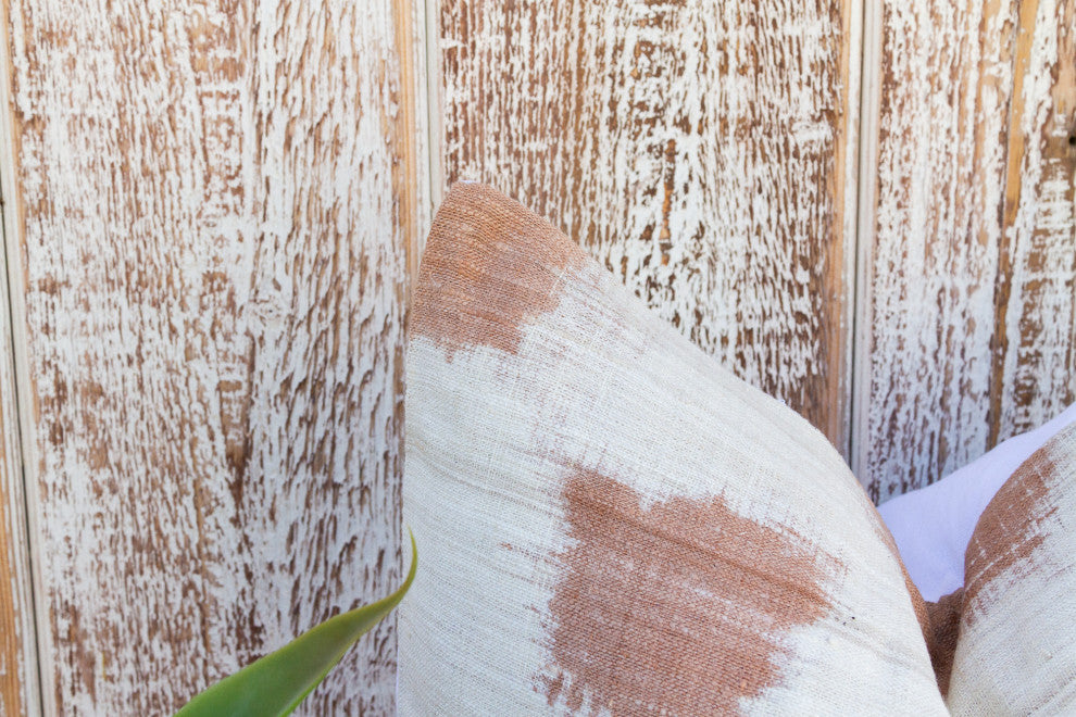 Tovi Organic Silk Ikat Pillow