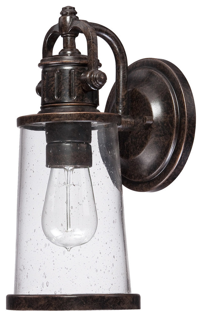 Quoizel SDN8405IB One Light Outdoor Wall Lantern Steadman Imperial Bronze
