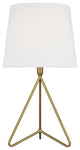 Generation Lighting, TT1151BBS1, Tall Table Lamp, Burnished Brass