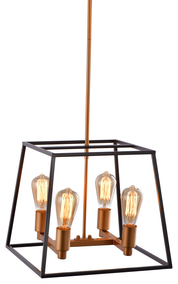 Lazzur Aisne 4 Light 15" Matte Oil Rubbed Bronze Pendant