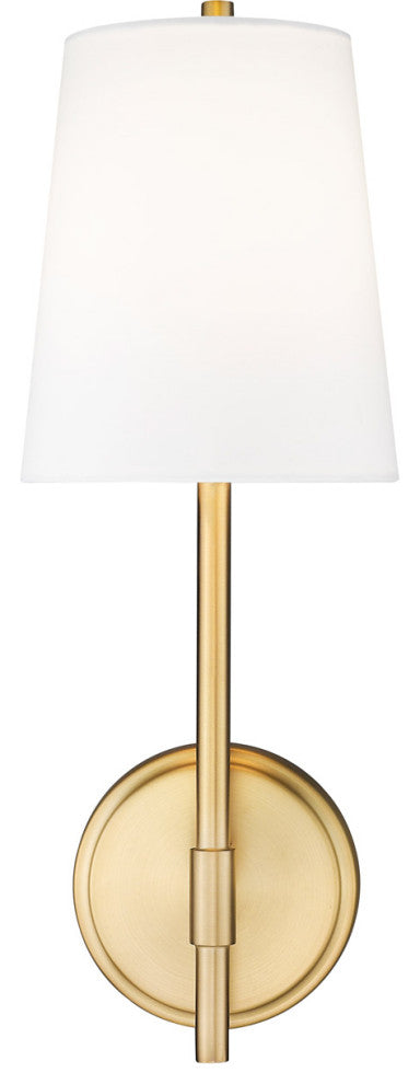 Zlite 816-1S-OBR 1-Light Wall Sconce, White