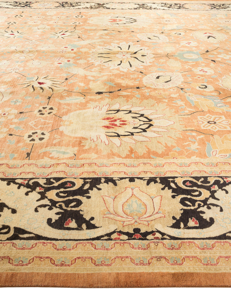 Mogul, One-of-a-Kind Hand-Knotted Area Rug Brown, 12'0"x18'6"