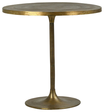 Huron 29" Tall Bistro Table, Gold