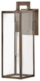 Hinkley Max Outdoor Wall Lantern, Burnished Bronze, Medium