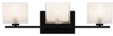 Westcap 3-Light Bath, Matte Black