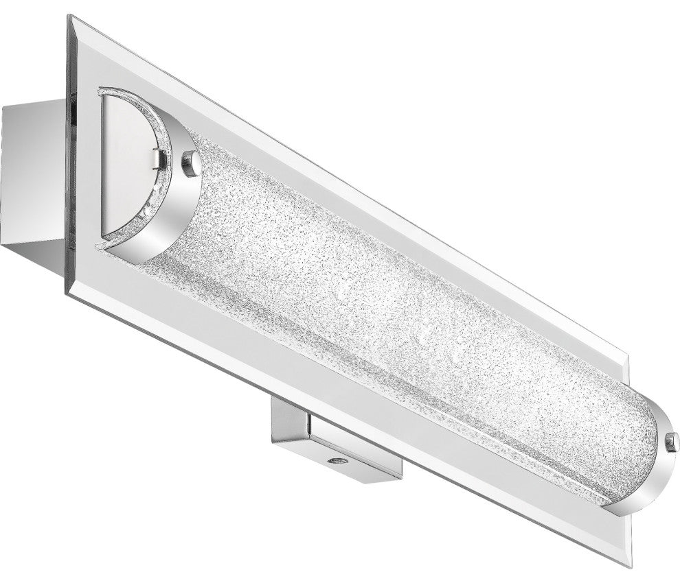 Quoizel PCGZ8532 Glitz 1 Light 32"W Integrated LED Bath Bar - Polished Chrome