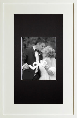 Concealed Picture Frame Medicine Cabinet, White, 14"x24"