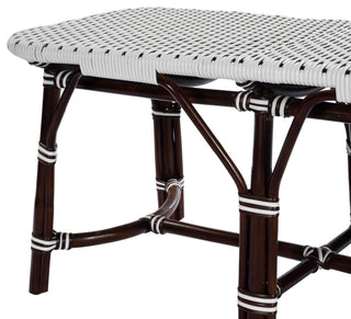 Butler Marcella Dark Brown Rattan Bench
