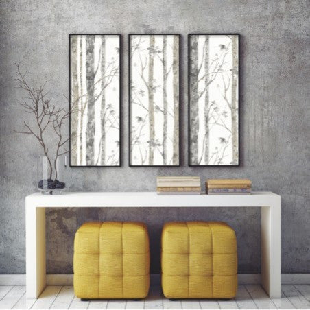 Birch Trees Peel and Stick Wallpaper