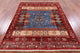 5' 0" X 6' 5" Tribal Persian Gabbeh Hand-Knotted Rug Q7306