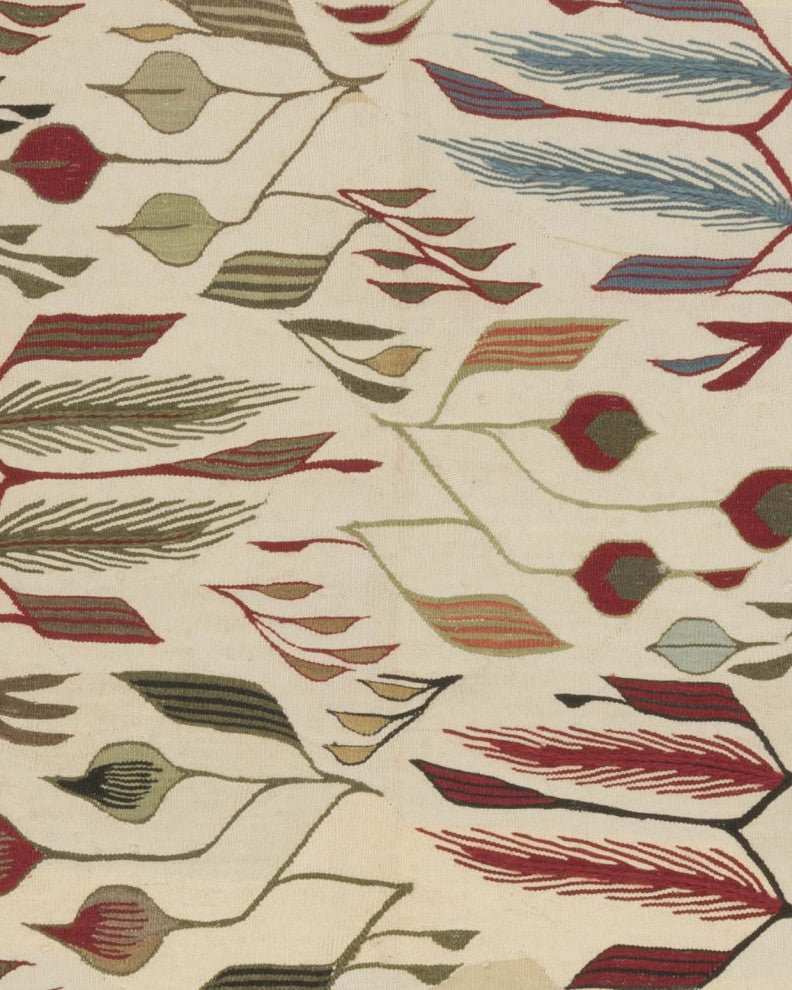 New Handwoven Turkish Kilim Rug 3' 11" x 5' 9", 47 in. x 69 in.