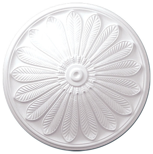 Long Leaves Polyurethane Medallion