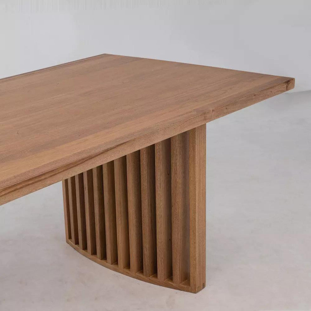 Zither 84" Dining Table, Ginger