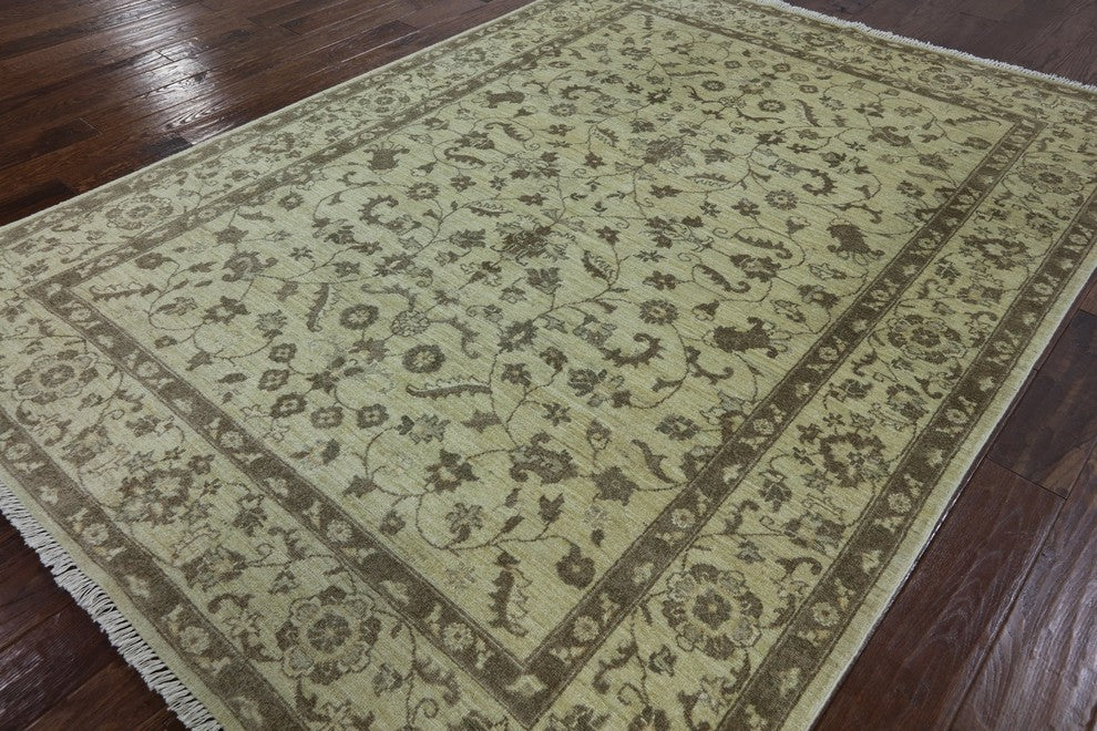 Oushak Style Oriental 6'x9' Peshawar Quality Rug, P2618