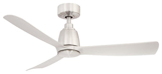 Fanimation FPD8547 Kute 44" 3 Blade Outdoor Ceiling Fan - Brushed Nickel