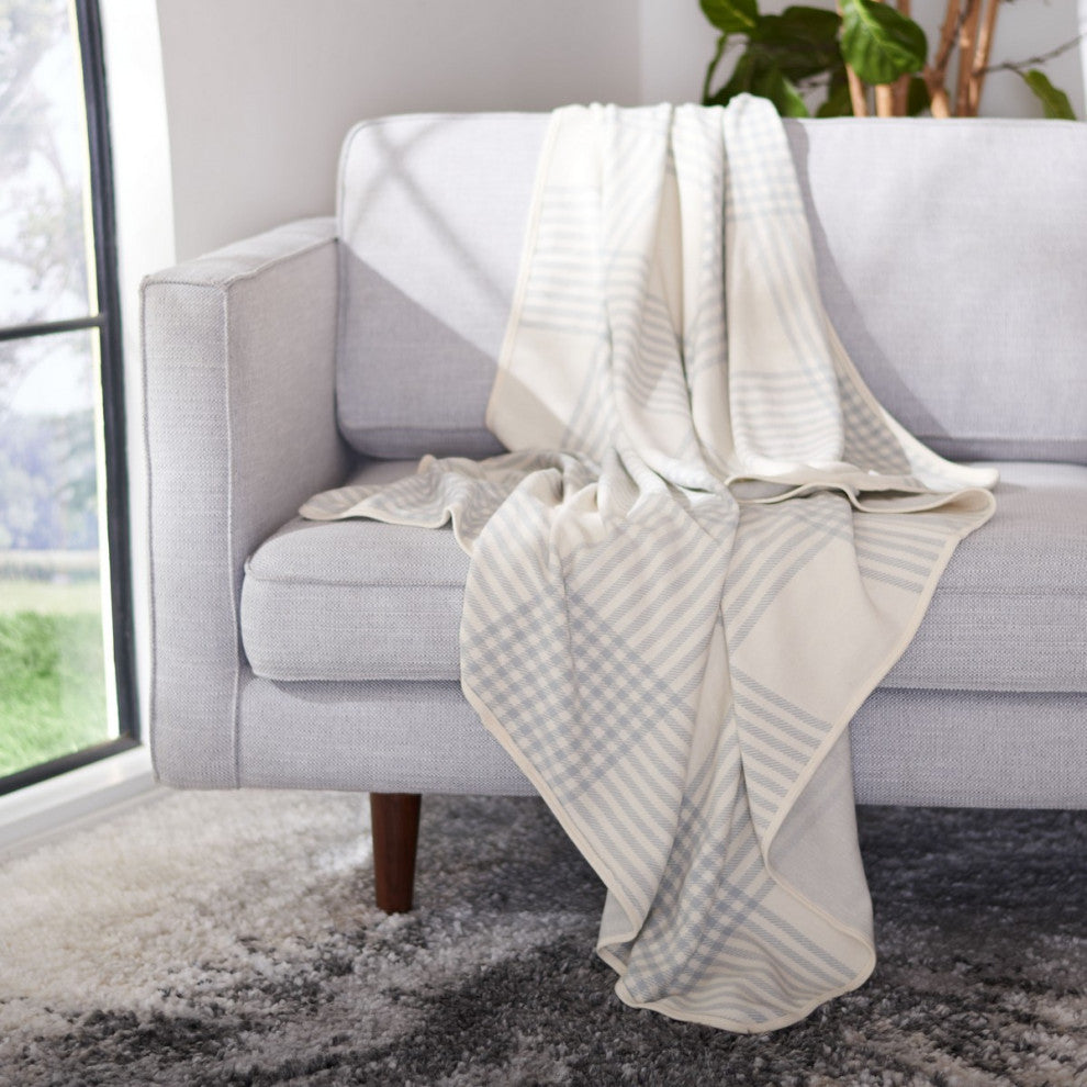 Safavieh Denita Throw, Light Grey