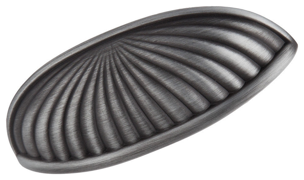 Sumner Street Home Hardware Belmont Cup Pull, Satin Pewter