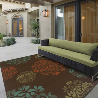 Montego 2635N Brown/Blue 2'5" x 4'5" Rug