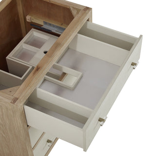 Celeste 36" Single Vanity, Sunwashed Oak, Embossed Shagreen