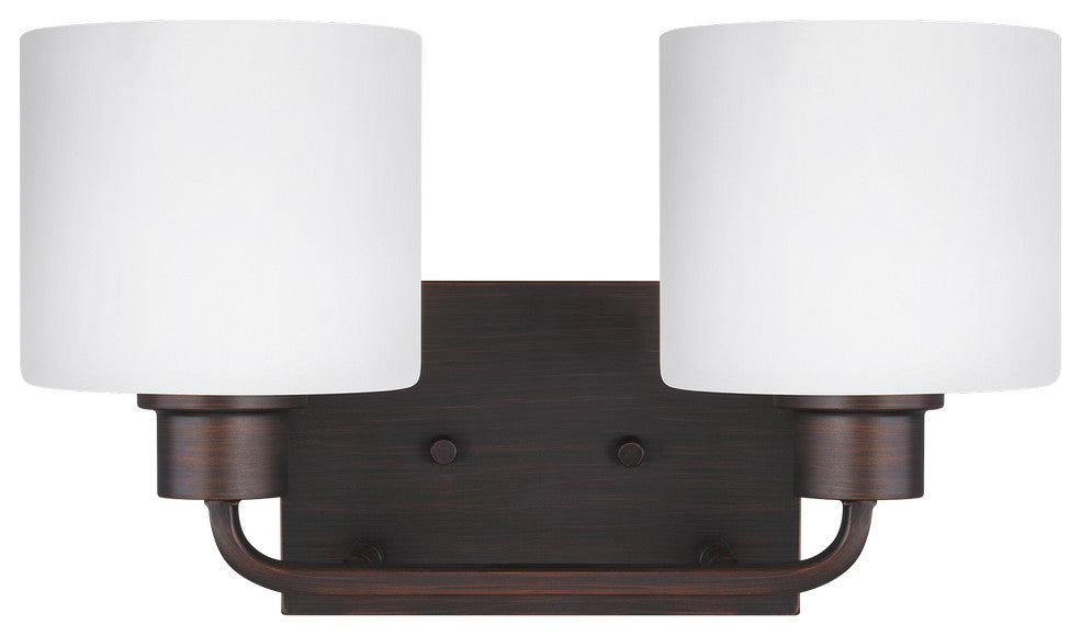 Canfield 2-Light Wall / Bath, Bronze