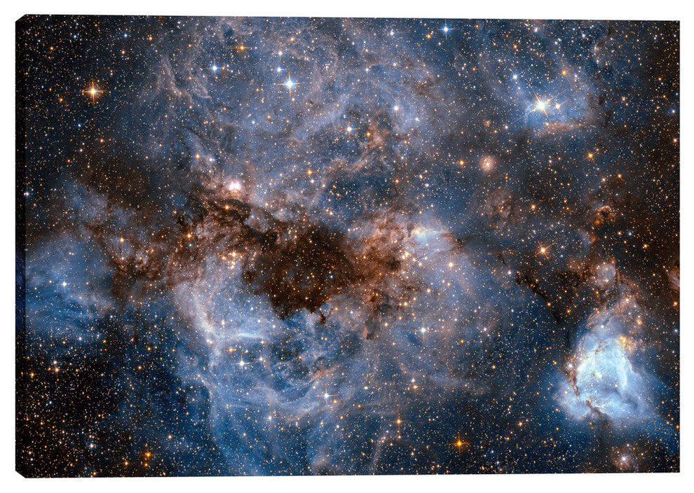 Epic Graffiti "Maelstrom Cloud" Hubble Space Telescope Giclee Canvas, 12"x18"