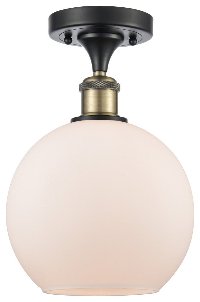 Innovations Lighting 516-1C-BAB-G121-8-LED 1 Light 8" Semi-Flush Mount