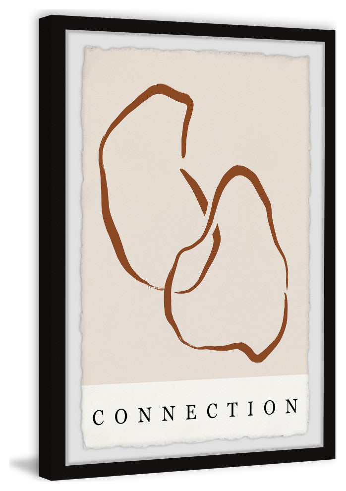 "The Connection" Framed Painting Print, 30x45