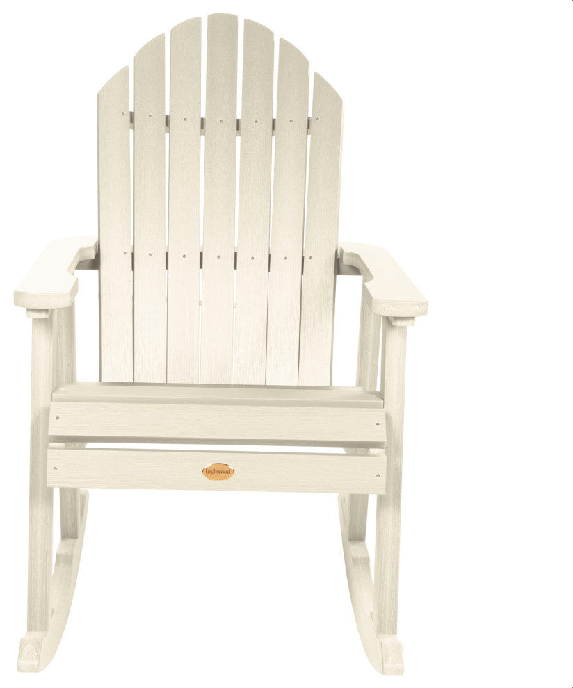 Hamilton Rocking Chair, Weathered Acorn, Whitewash