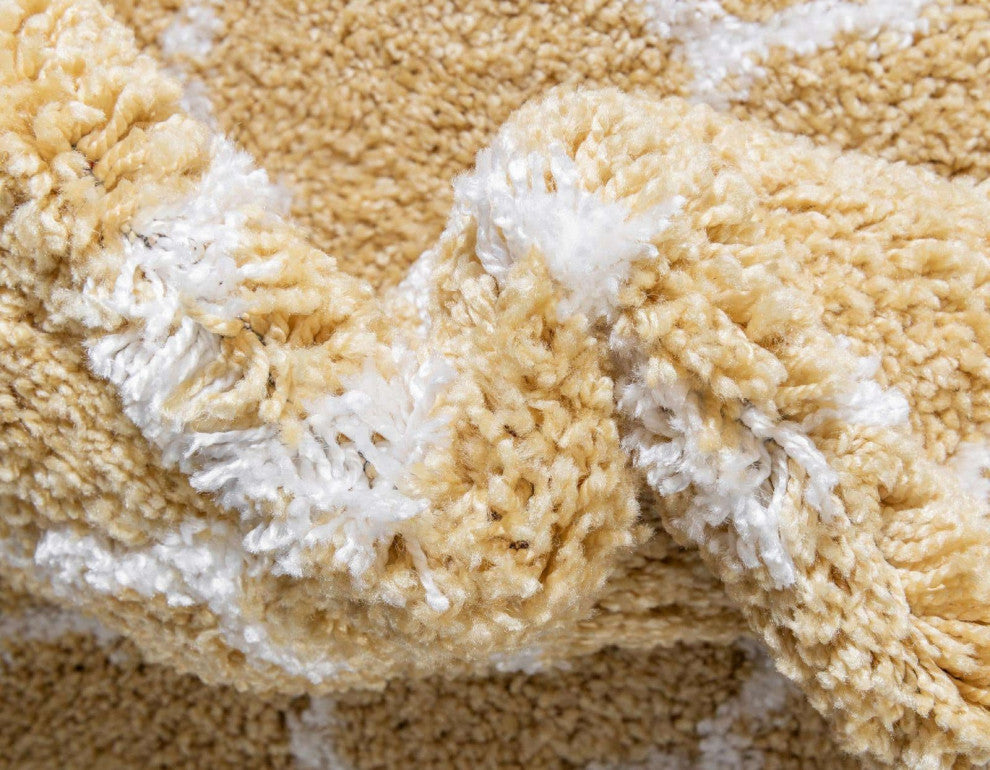 Shag Moroccan Shag 9'x12' Rectangle Bright Area Rug