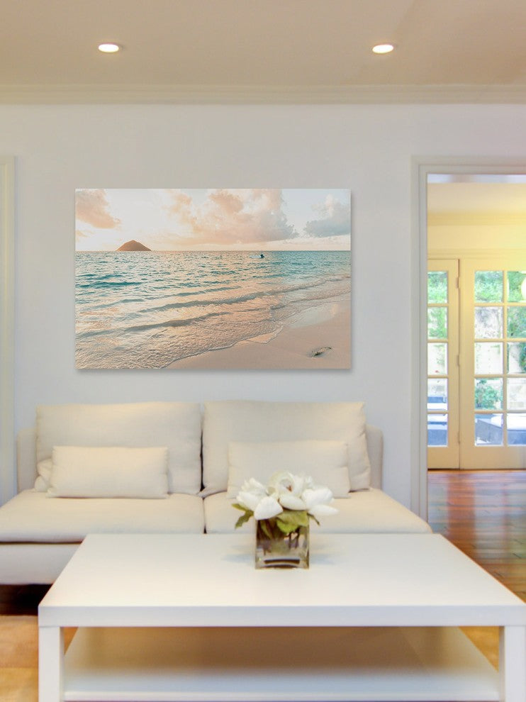 Marmont Hill, "Fluffy Rises" by Morgan Hartley Painting on Wrapped Canvas, 30x20