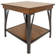 The District 24" Wide End Table, Copper