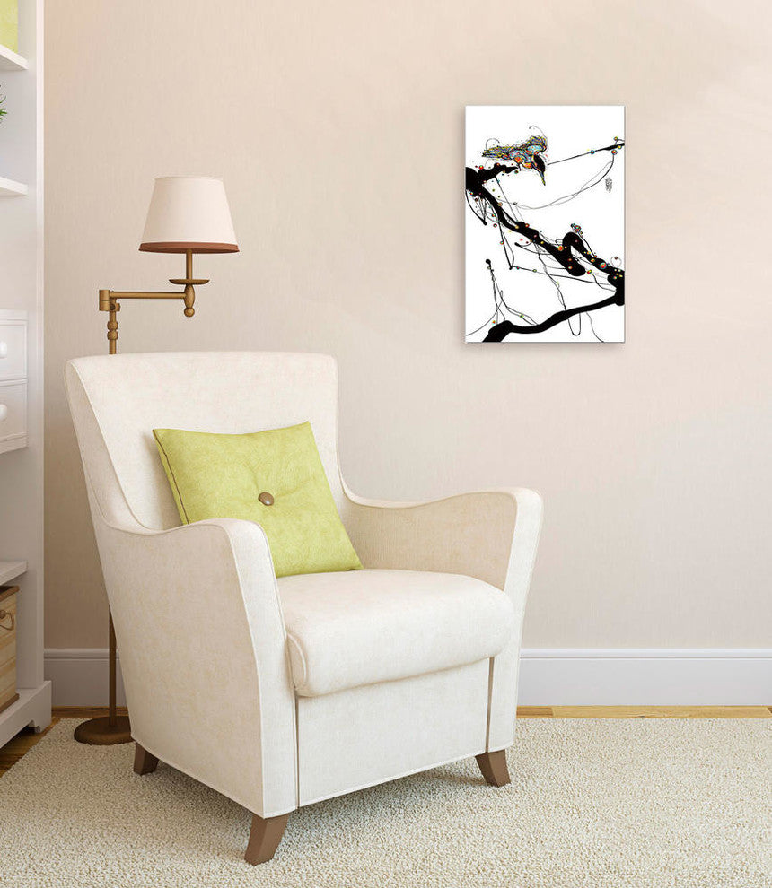 Epic Graffiti Inked Bird Series 1 Acrylic Wall Art, 20" x 14"