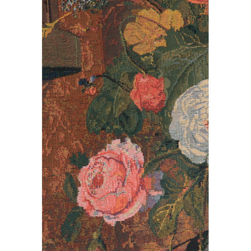 Summer Flowers Belgian Wall Tapestry
