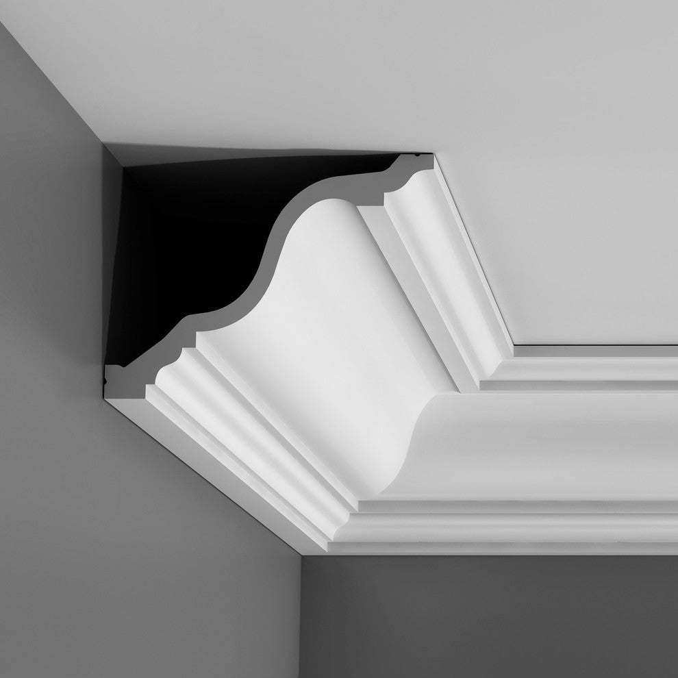 Orac Decor Plain Polyurethane Crown Moulding, Rigid Moulding