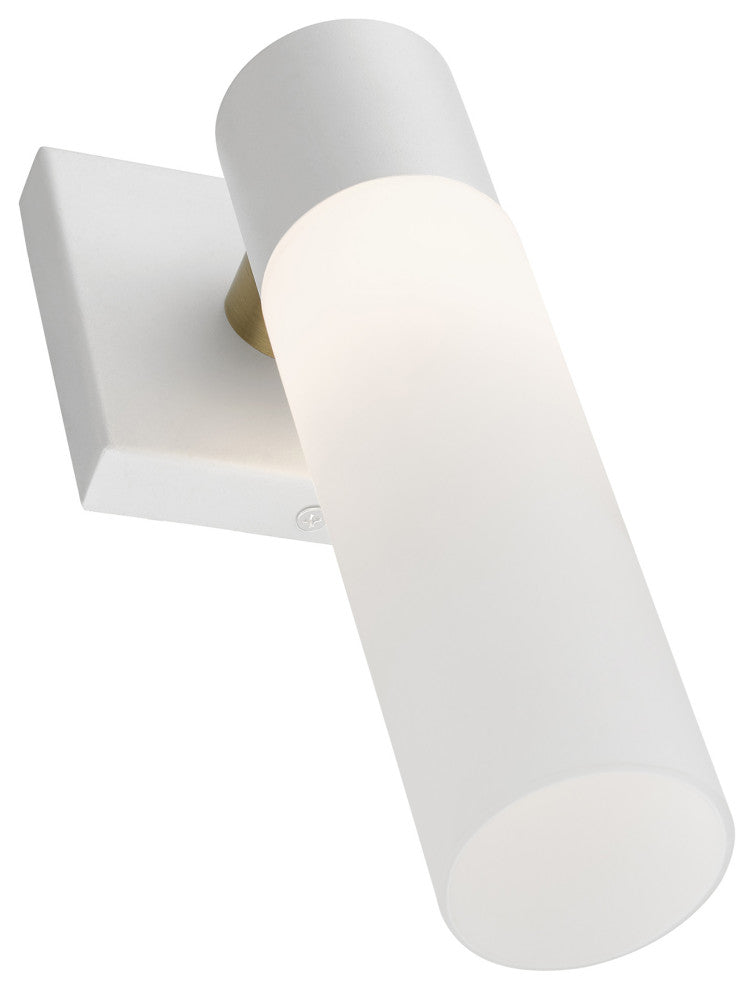 Livex Lighting Textured White ADA Single Sconce