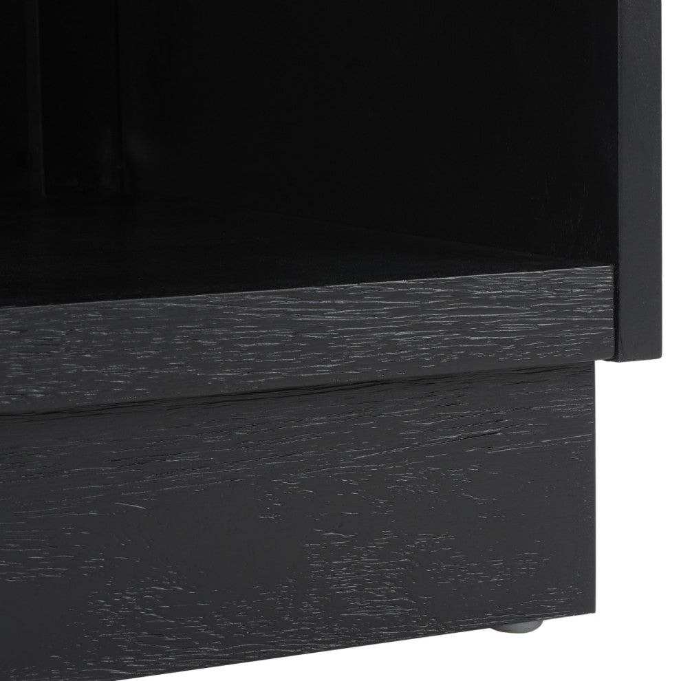 Safavieh Couture Deirdra 1 Drawer Nightstand, Black