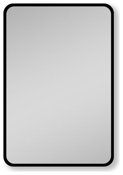 Rectangular Framed Surface/Recessed Mount Mirrored Medicine Cabinet with Shelves