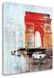 "The City Of Light II" By Markus Haub, Giclee Print on Gallery Wrap Canvas