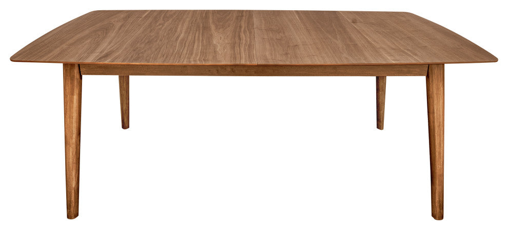 Walnut Extendable Dining Table 75/92x37
