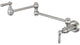 Pioneer 2Am600-Bn Brushed Nickel Americana Wall Mount Pot Filler