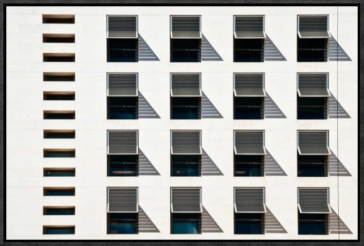 "Brise Soleil" Framed Canvas Giclee by Linda Wride, 23x15"