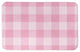 Pink Buffalo Check 34x21 Bath Mat