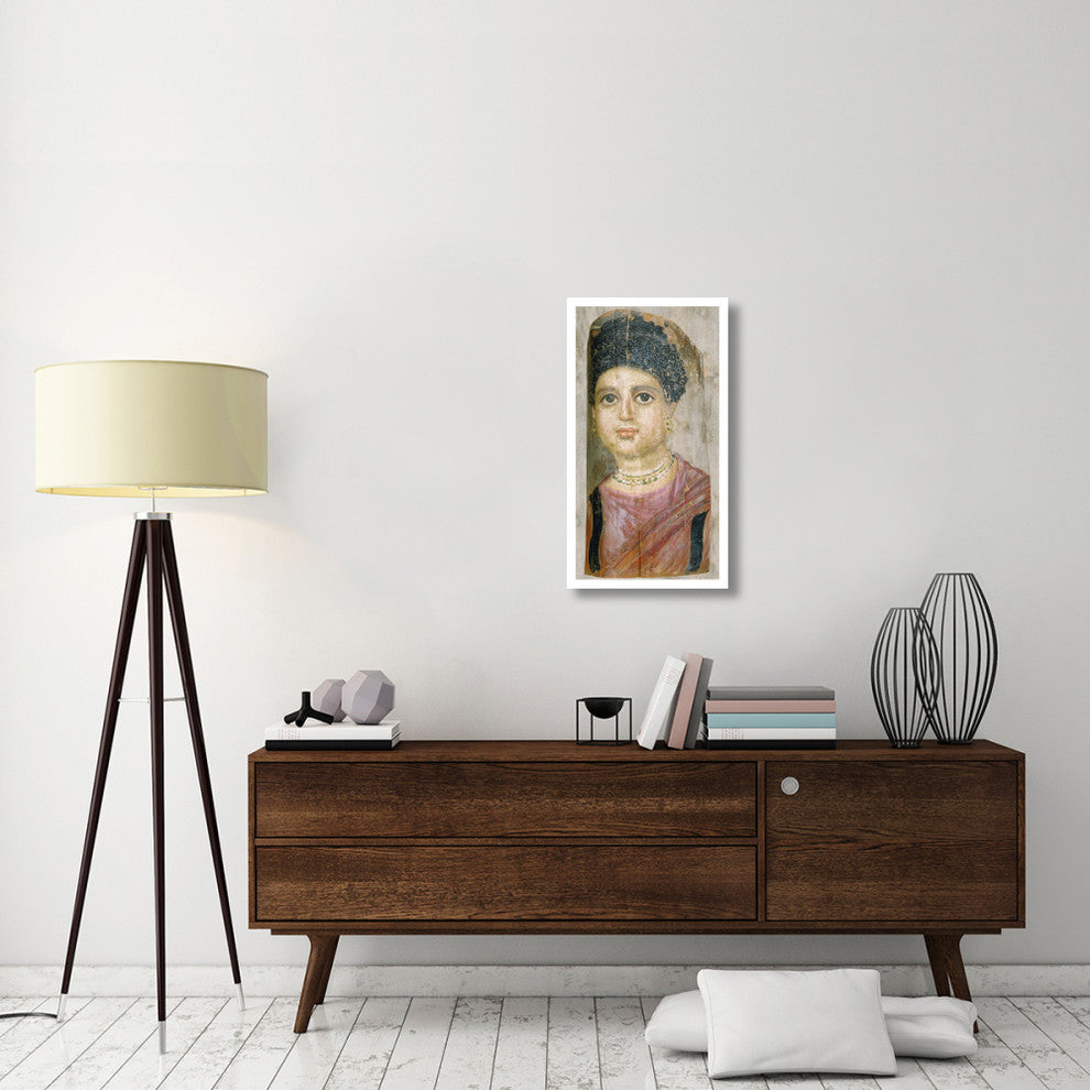 "Mummy Portrait" Print by Attributed to the Malibu Painter, 18"x32"
