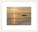 "Mattino sul mare" Framed Digital Print by Adriano Galasso, 25x21"