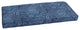 Noble Gray Maven Capri Outdoor/Indoor Corded Bench Cushion 57"x24"x2"